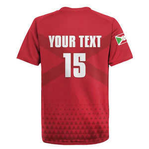 Custom Burundi Football Rugby Jersey Go Intamba Go