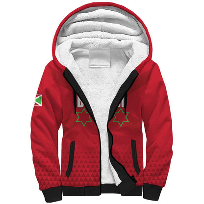 Custom Burundi Football Sherpa Hoodie Go Intamba Go