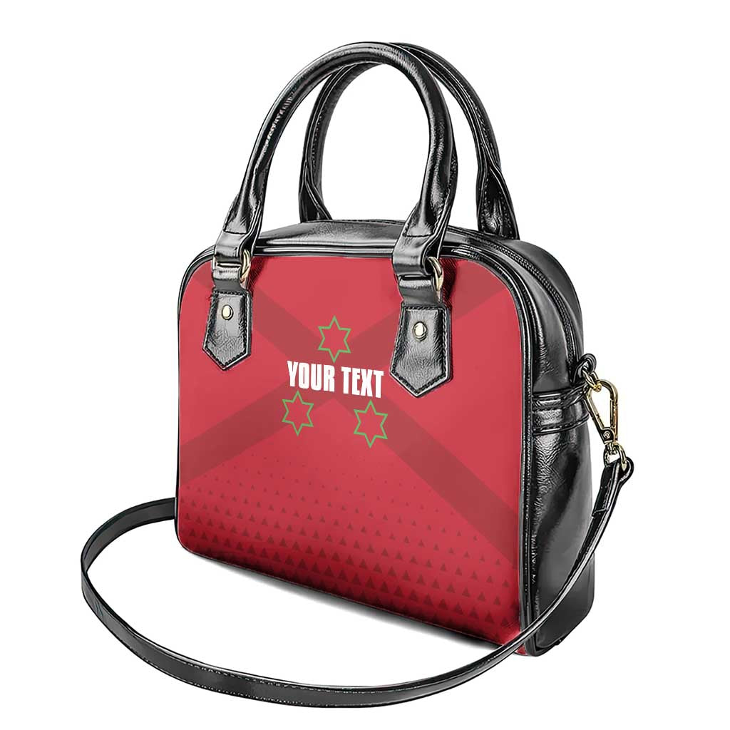 Custom Burundi Football Shoulder Handbag Go Intamba Go