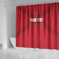 Custom Burundi Football Shower Curtain Go Intamba Go