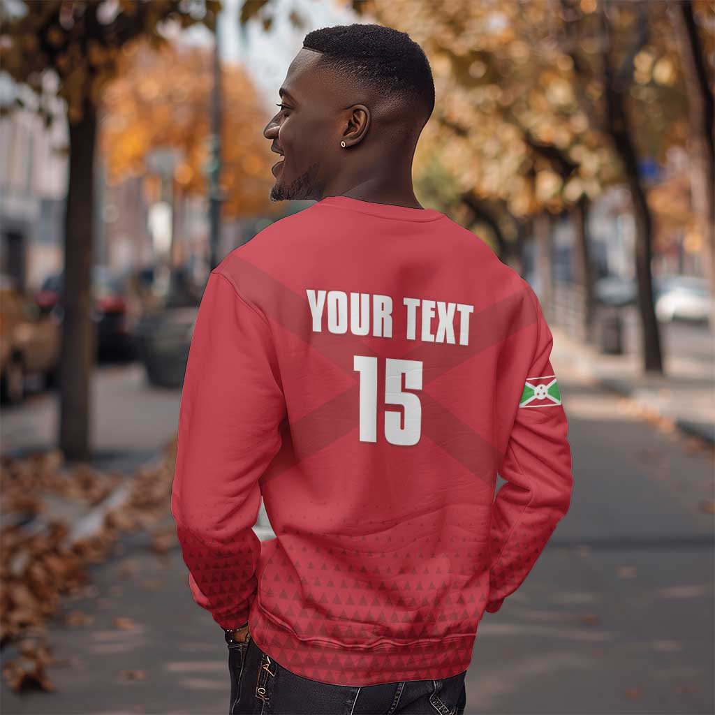 Custom Burundi Football Sweatshirt Go Intamba Go