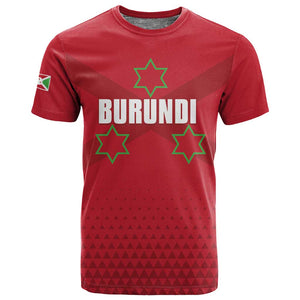 Custom Burundi Football T shirt Go Intamba Go