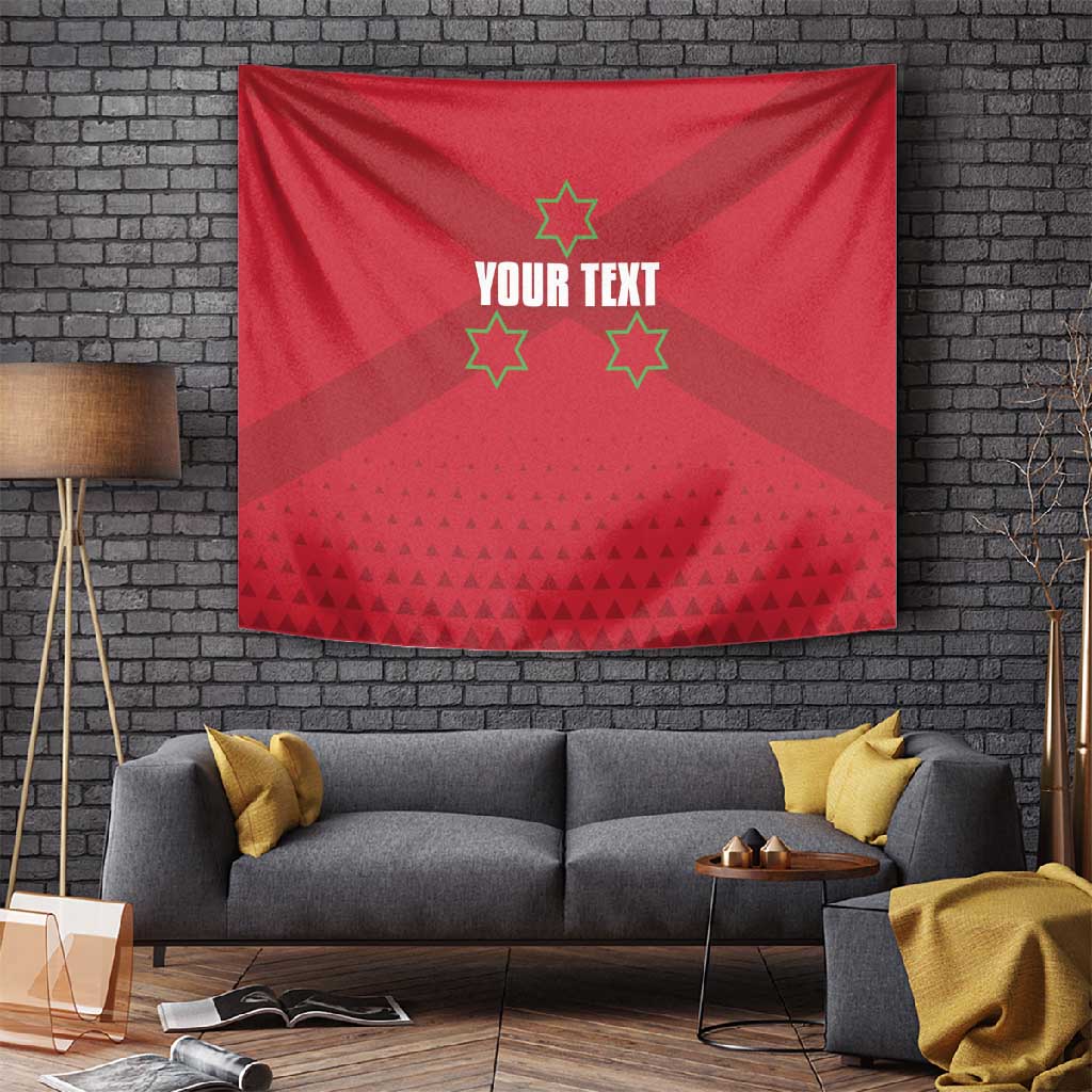 Custom Burundi Football Tapestry Go Intamba Go