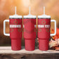 Custom Burundi Football Tumbler With Handle Go Intamba Go