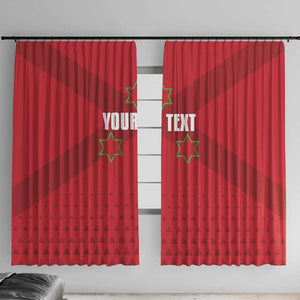 Custom Burundi Football Window Curtain Go Intamba Go