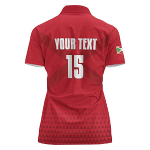 Custom Burundi Football Women Polo Shirt Go Intamba Go
