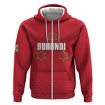 Custom Burundi Football Zip Hoodie Go Intamba Go