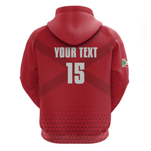 Custom Burundi Football Zip Hoodie Go Intamba Go
