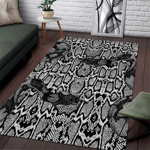 Snake African Skin Animals Pattern Area Rug