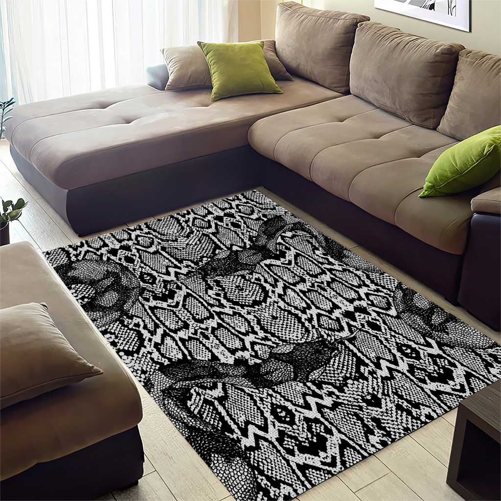 Snake African Skin Animals Pattern Area Rug