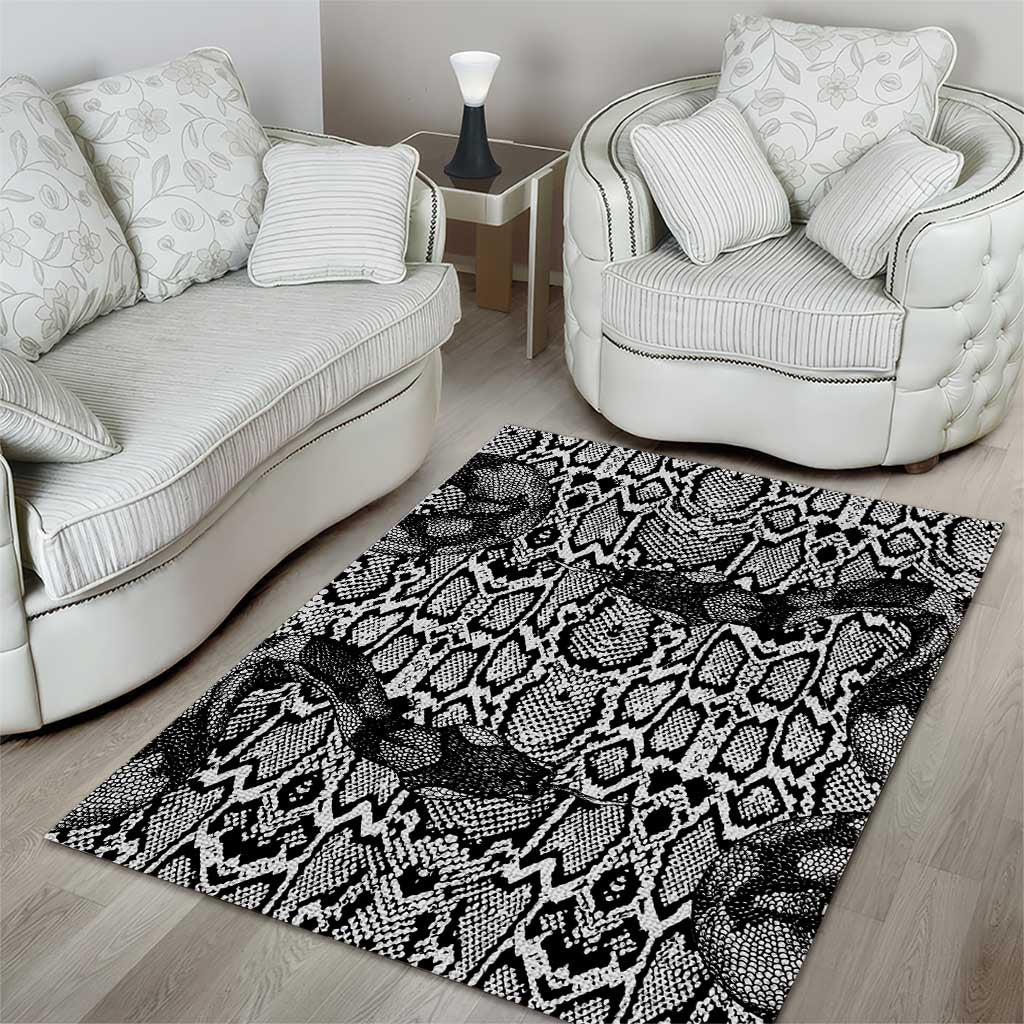 Snake African Skin Animals Pattern Area Rug