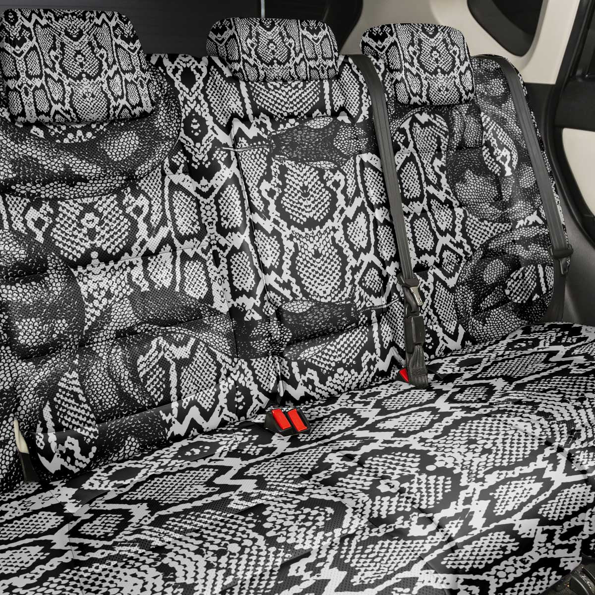 Snake African Skin Animals Pattern Back Car Seat Cover