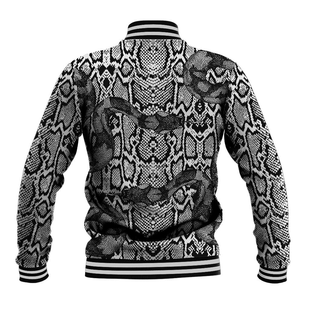 Snake African Skin Animals Pattern Baseball Jacket