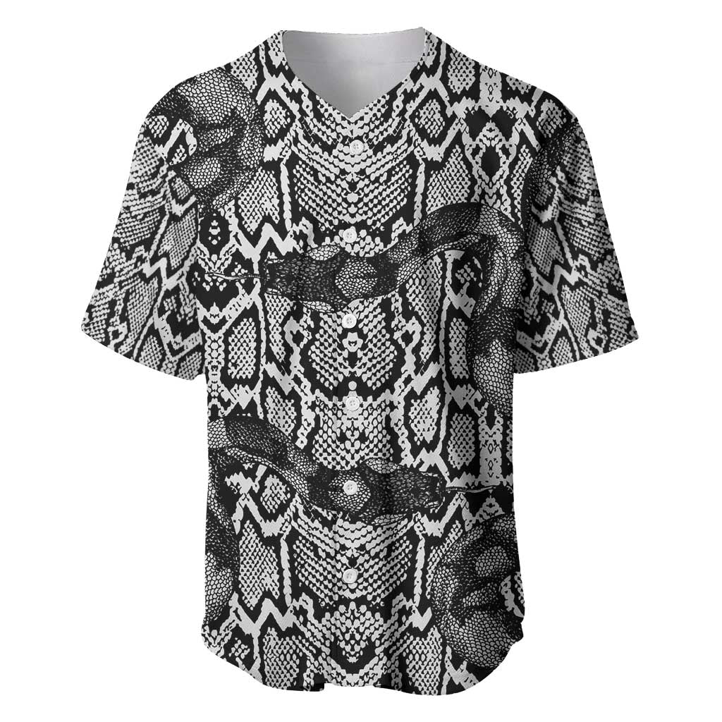 Snake African Skin Animals Pattern Baseball Jersey