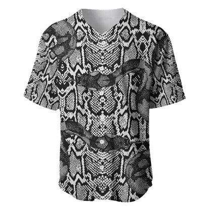Snake African Skin Animals Pattern Baseball Jersey