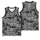 Snake African Skin Animals Pattern Basketball Jersey - African Pride