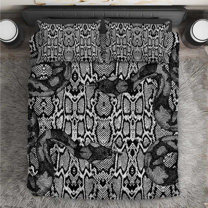 Snake African Skin Animals Pattern Bedding Set