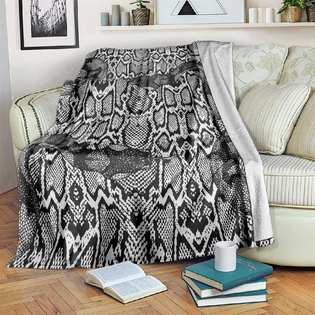 Snake African Skin Animals Pattern Blanket