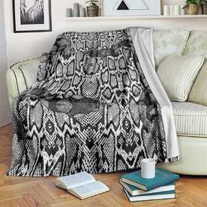 Snake African Skin Animals Pattern Blanket