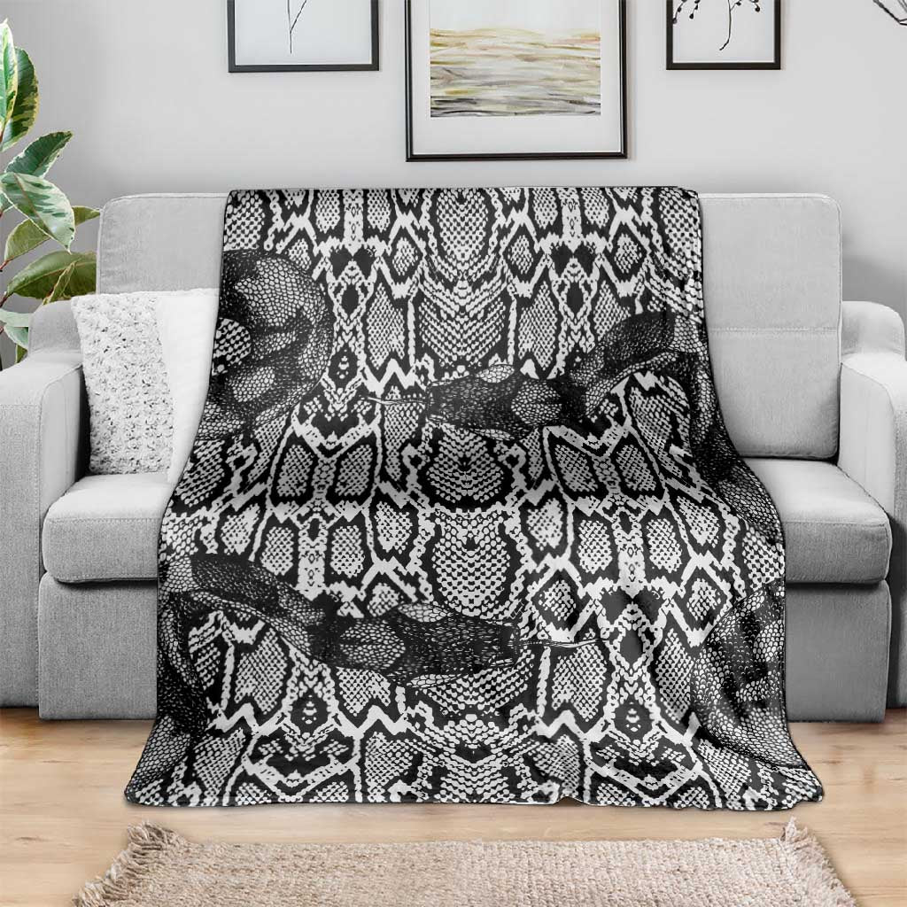 Snake African Skin Animals Pattern Blanket