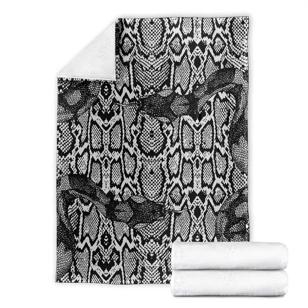 Snake African Skin Animals Pattern Blanket
