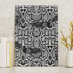Snake African Skin Animals Pattern Canvas Wall Art