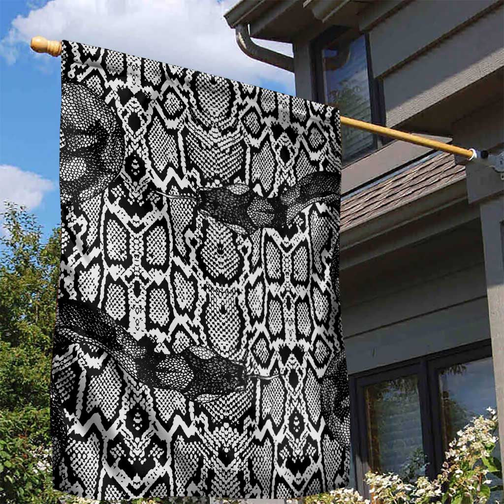 Snake African Skin Animals Pattern Garden Flag
