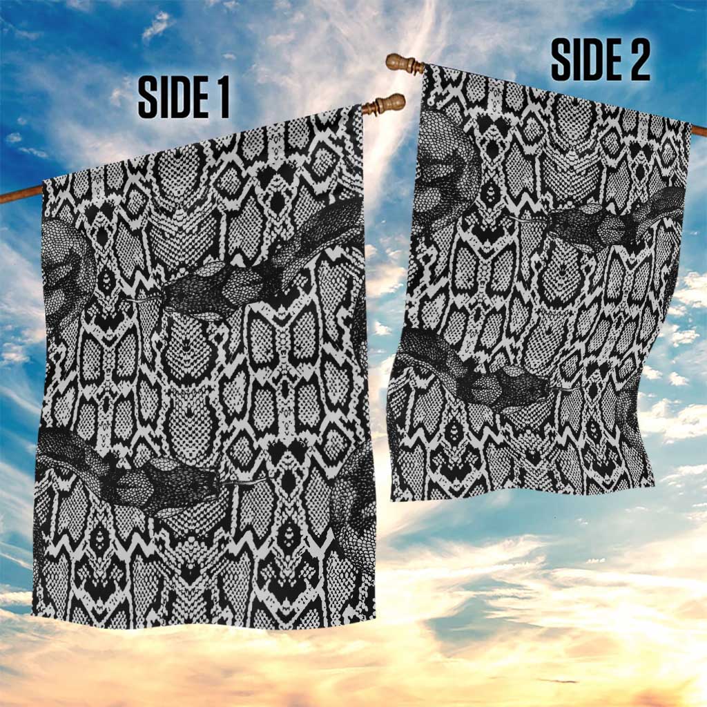 Snake African Skin Animals Pattern Garden Flag