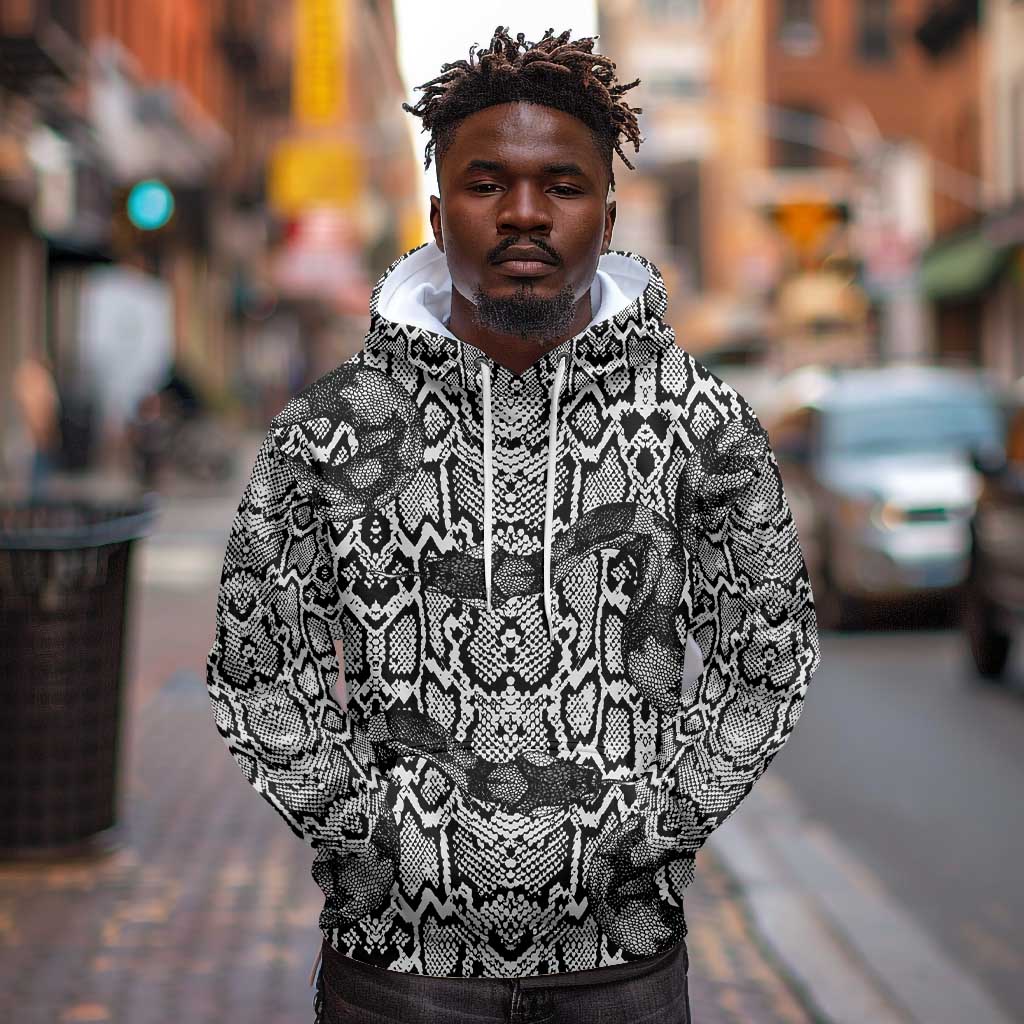 Snake African Skin Animals Pattern Hoodie