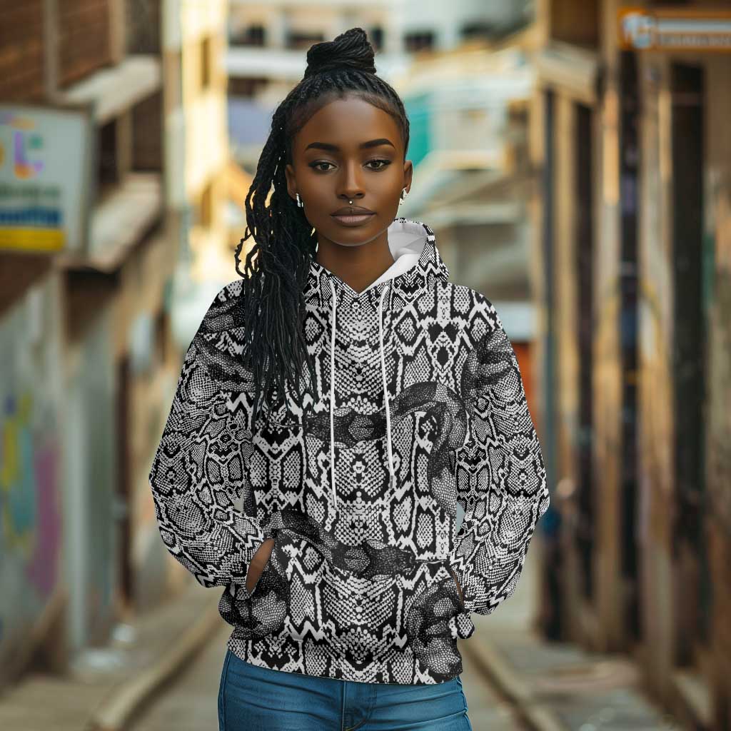 Snake African Skin Animals Pattern Hoodie