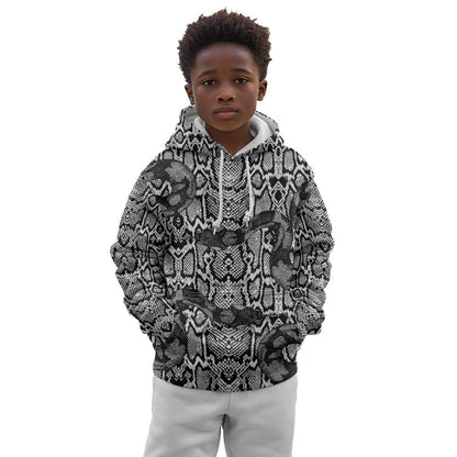 Snake African Skin Animals Pattern Kid Hoodie