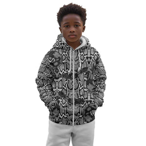 Snake African Skin Animals Pattern Kid Hoodie