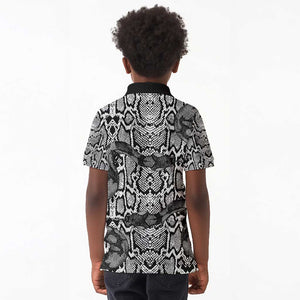 Snake African Skin Animals Pattern Kid Polo Shirt