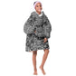 Snake African Skin Animals Pattern Kid Wearable Blanket Hoodie