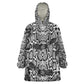Snake African Skin Animals Pattern Kid Wearable Blanket Hoodie