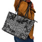 Snake African Skin Animals Pattern Leather Tote Bag