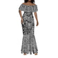 Snake African Skin Animals Pattern Mermaid Dress