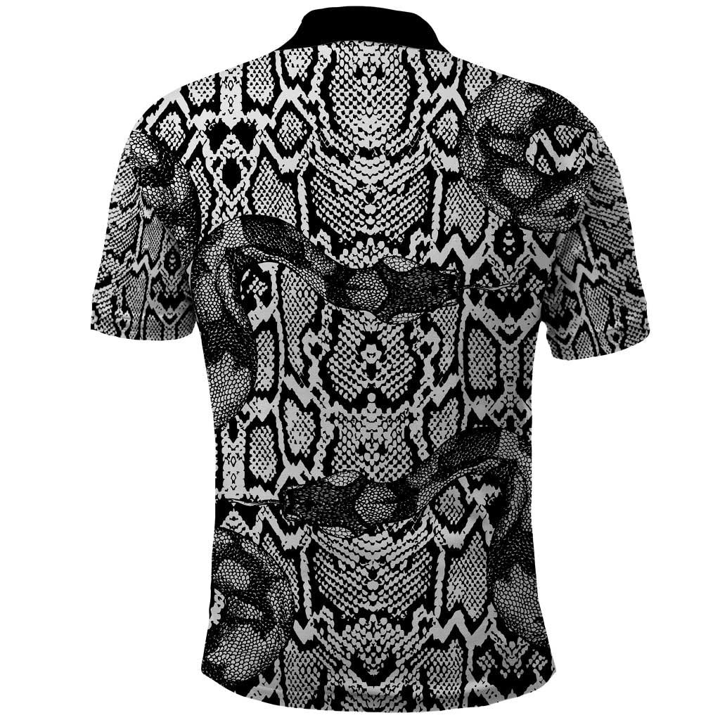 Snake African Skin Animals Pattern Polo Shirt