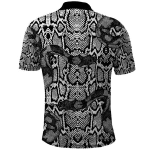 Snake African Skin Animals Pattern Polo Shirt