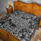 Snake African Skin Animals Pattern Quilt