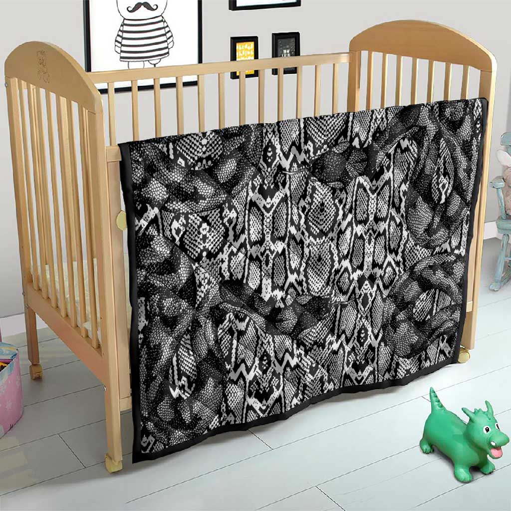 Snake African Skin Animals Pattern Quilt