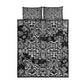 Snake African Skin Animals Pattern Quilt Bed Set