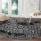 Snake African Skin Animals Pattern Round Carpet