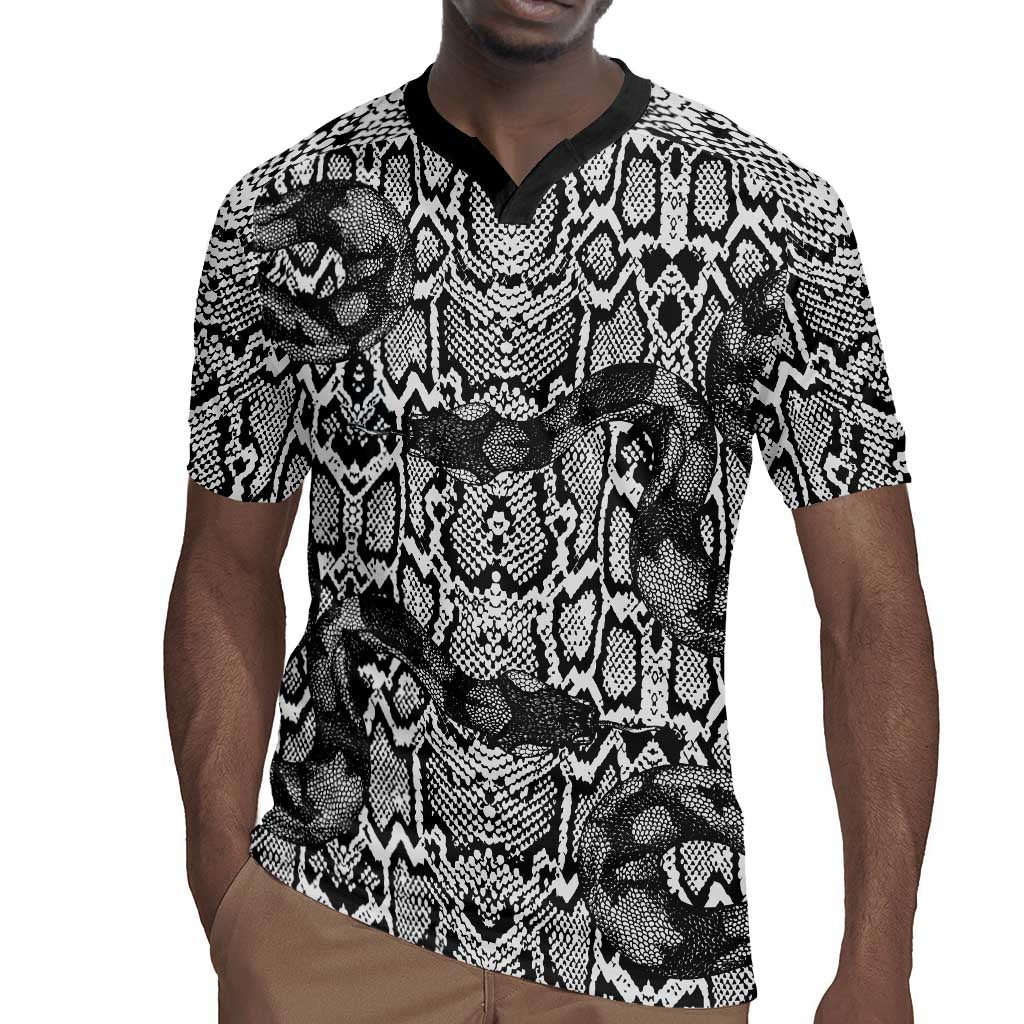 Snake African Skin Animals Pattern Rugby Jersey