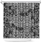 Snake African Skin Animals Pattern Shower Curtain