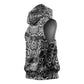 Snake African Skin Animals Pattern Sleeveless Hoodie - African Pride