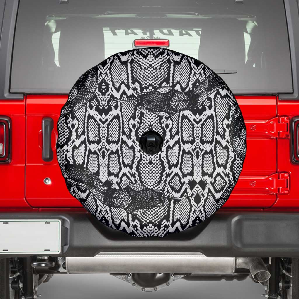 Snake African Skin Animals Pattern Spare Tire Cover
