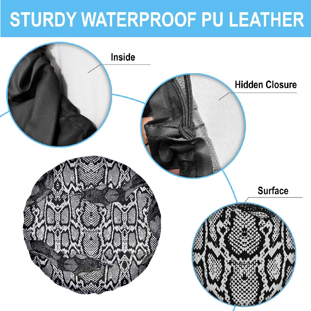 Snake African Skin Animals Pattern Spare Tire Cover