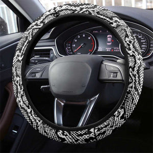 Snake African Skin Animals Pattern Steering Wheel Cover