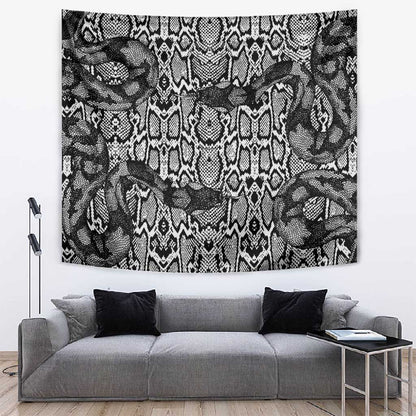 Snake African Skin Animals Pattern Tapestry